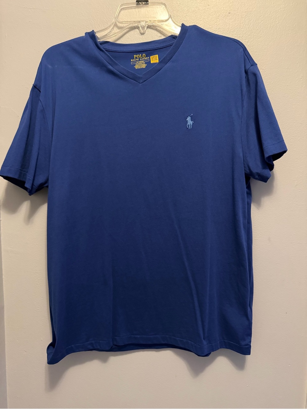 Polo by Ralph Lauren Royal Blue V-Neck Tee